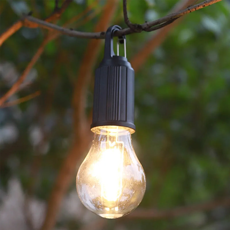 Outdoor Camping Hanging Type-C Charging Retro Bulb Light