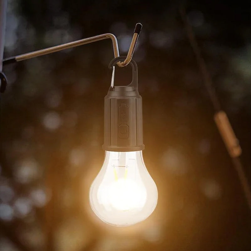 Outdoor Camping Hanging Type-C Charging Retro Bulb Light