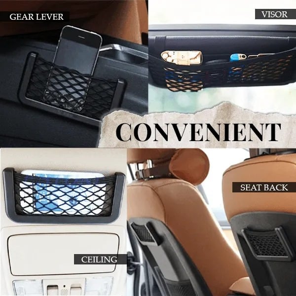 Multifunctional Car Net Pocket