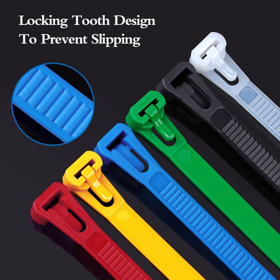 Buckle Self-locking Premium Nylon Cable Wire Ties