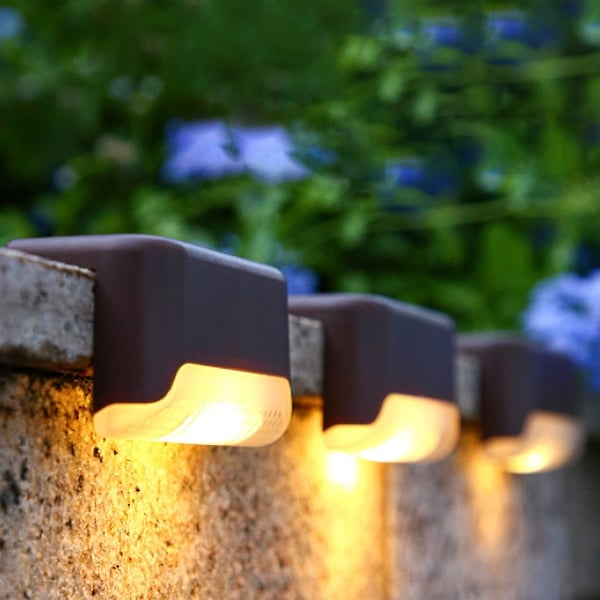 Solar Deck Lights. Automatically ON/OFF