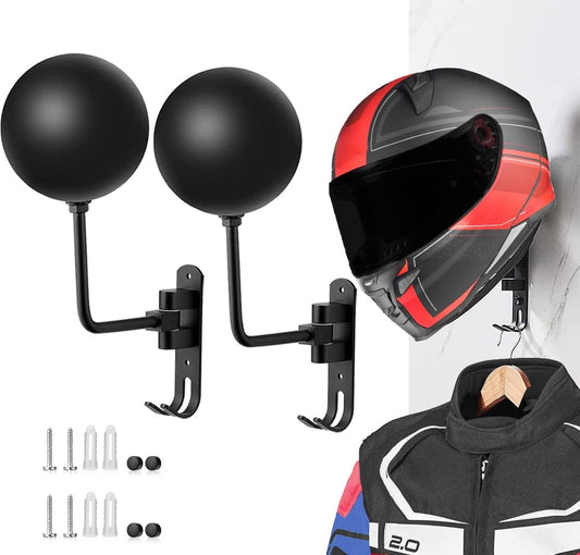 Motorcycle Helmet Rack