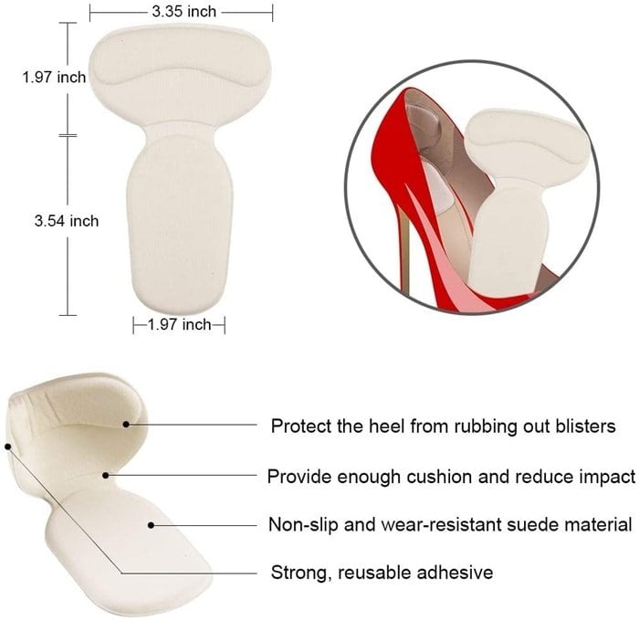 Comfortable Heels Cushioning Pads