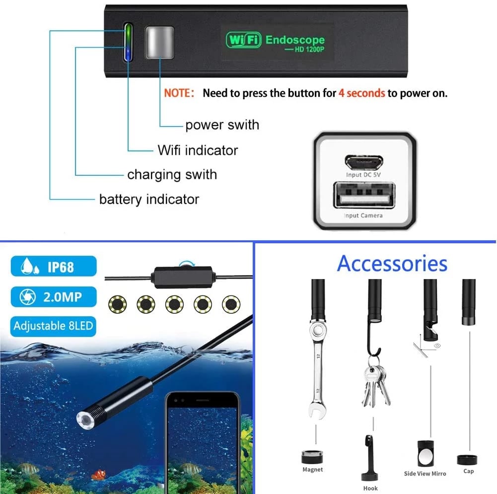 USB Endoscope (Universal across all platforms)