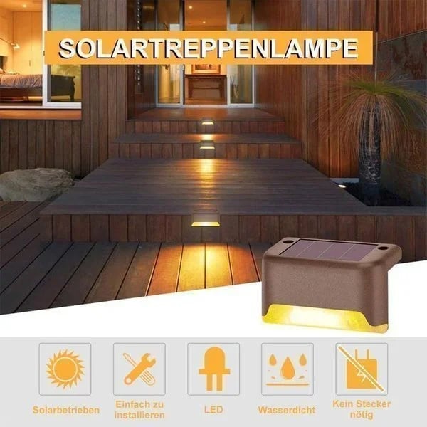 Solar Deck Lights. Automatically ON/OFF