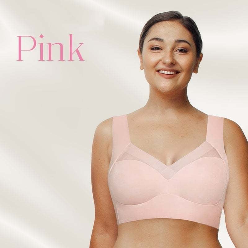 3-Pack Seamless Sexy Push Up Wireless Bra (Nylon)