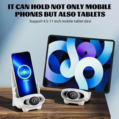 🔥2024 Hot Sale-60%Off Mini Chair Wireless Fast Charger Multifunctional Phone Holder - MyCoolitem