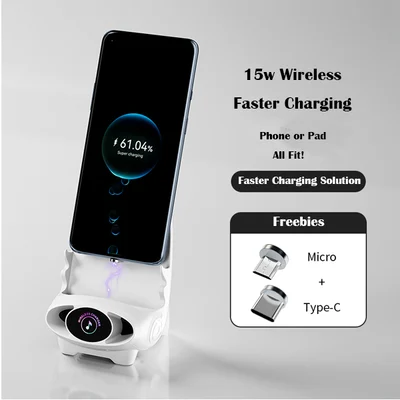 🔥2024 Hot Sale-60%Off Mini Chair Wireless Fast Charger Multifunctional Phone Holder - MyCoolitem