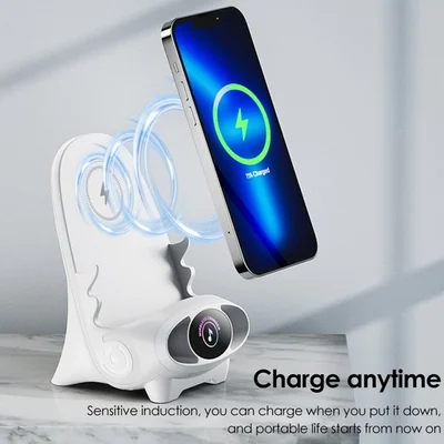 🔥2024 Hot Sale-60%Off Mini Chair Wireless Fast Charger Multifunctional Phone Holder - MyCoolitem