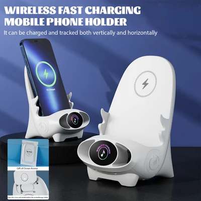 🔥2024 Hot Sale-60%Off Mini Chair Wireless Fast Charger Multifunctional Phone Holder - MyCoolitem