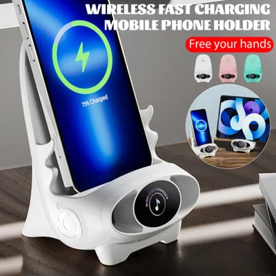 🔥2024 Hot Sale-60%Off Mini Chair Wireless Fast Charger Multifunctional Phone Holder - MyCoolitem